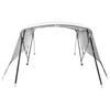 4 Bow Bimini Top with Side Panels 243 x (200 213) x 137 cm
