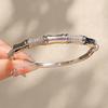 Elegant Bamboo Joint Bracelet Smooth Surface Charm Bracelet New Gold Plated Bangle  Women Jewelry