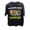 Vtg Warrant Band Funny For Fans Men's T Shirt