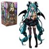 Anime 19CM Hatsune Miku Kleiner Teufel Waschbär Kawaii Actionfigur PVC Puppe Modell Figur Spielzeug Schreibtischdekoration Feiertagsgeschenke