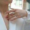 Wedding Ring VVS1 Gra Ascheer Moissanite Ring Ladies Fine Gemstone Women 925 Silver Rings