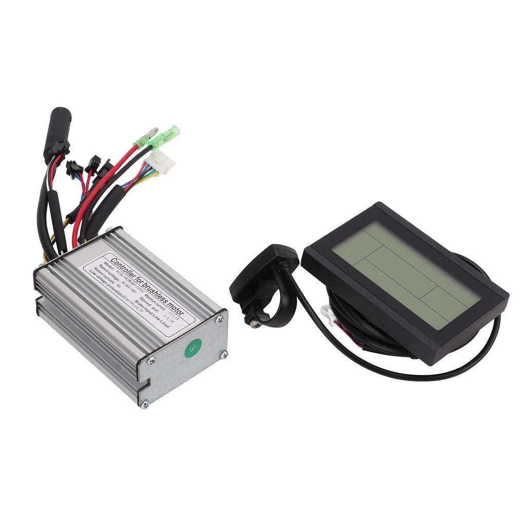 Brushless Motor Controller Kit 17A 36V 48V 350W Controller LCD3 Panel 130X Thumb Throttle 8C Power Assist Sensor Kit