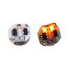 1Pc Led Magnetron Light Modeling Led Bright Wireless Lamp Diy Toys Model Magnetic Induction Lights W Button Battery + Magnet