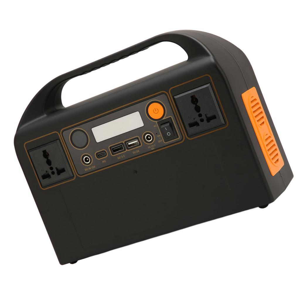 Bærbar kraftstasjon 300W Power Generator med USB QC3.0 PD AC Inverter Output DC Output for