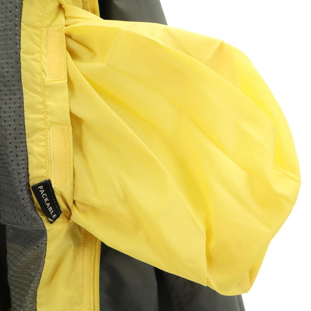 Columbia Packable Hooded Nylon jacket M gray Outdoors Men's Used