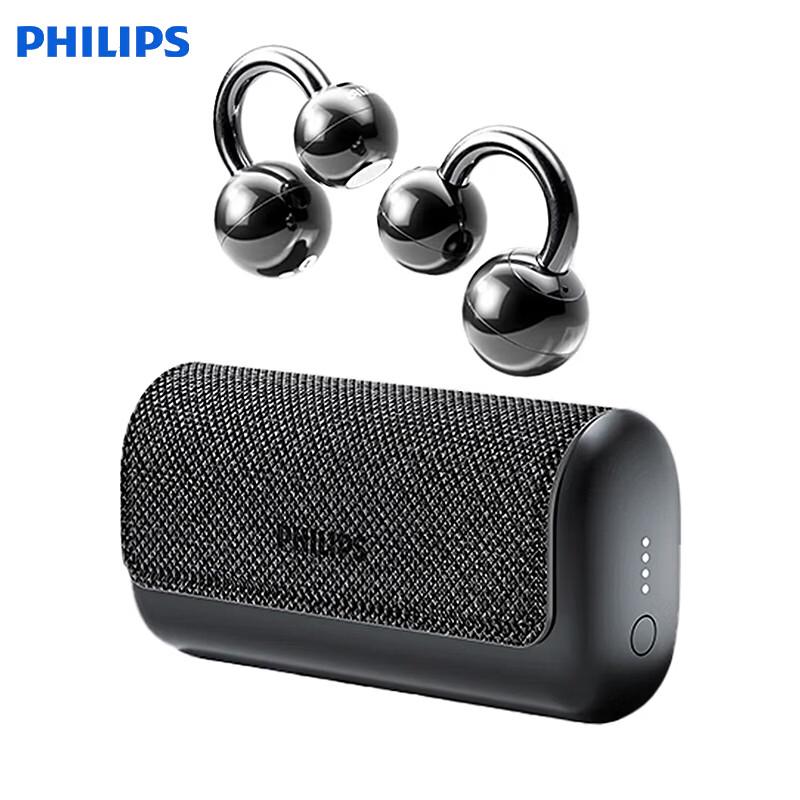 Philips TAQ5020 Open-Ear Clip-On Wireless Bluetooth Earbuds