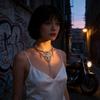 Minimalist Geometric Cross Pendant Necklace For Women With Alloy Chain Summer