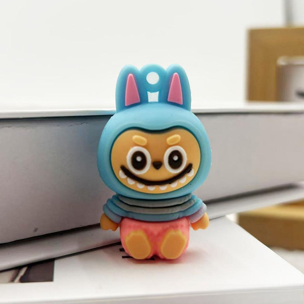 Cartoon Keychain Cute Three-dimensional Doll Pendant Car Key Chain Exquisite Accessories