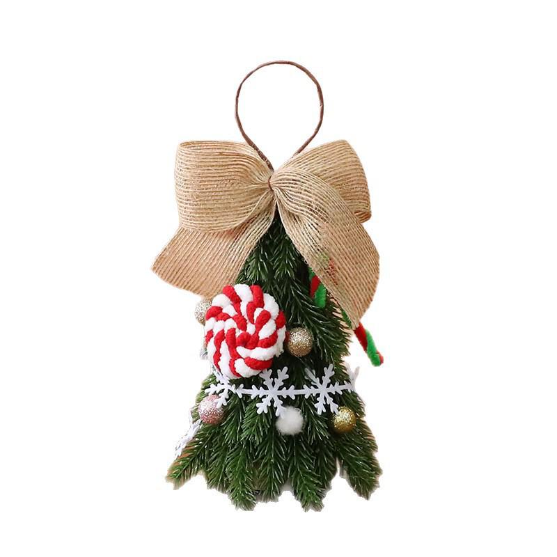Mini Christmas Tree Ornaments - DIY Decorations for Shop Windows and PE Christmas Trees