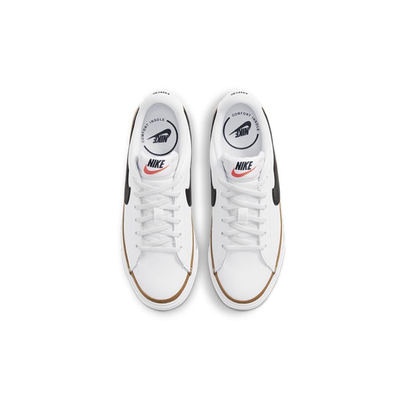 Nike Court Legacy White Desert Ochre GS Sneakers DA5380-102