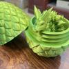 3D Printing Dragon Egg With Crystal Dragon Full-body Joints Movable Crystal Modern Ornament Free Swinging Creative Ornaments