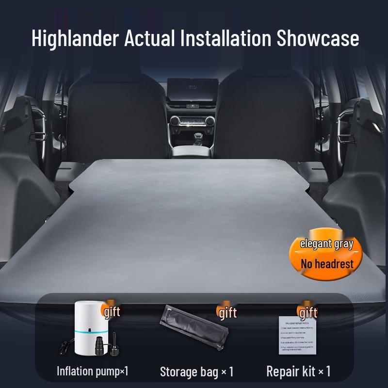 Надувной матрас для Toyota Wildlander 2024: Надувной матрас для багажника и заднего сиденья 2024-2025 Toyota Wildlander