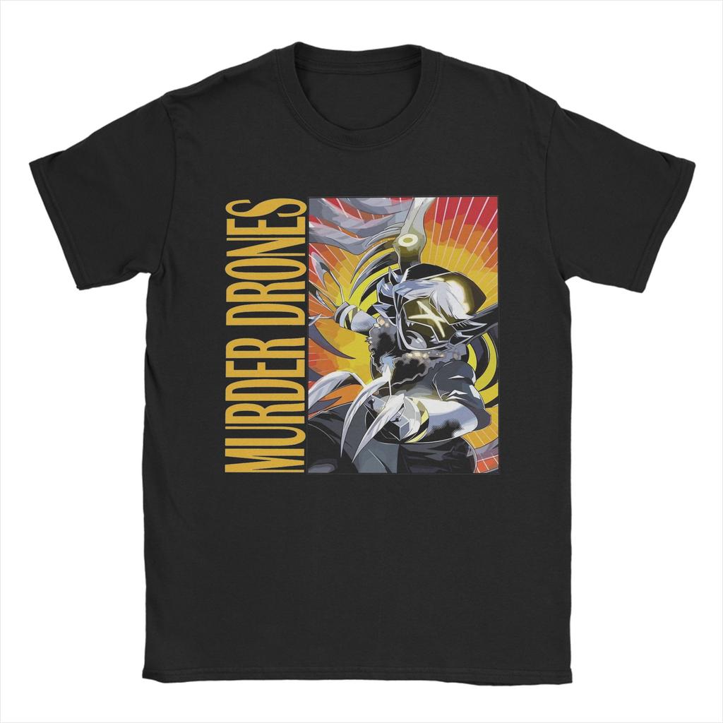 Men T-Shirt Murder Drones Fashion Cotton Tee Shirt Short Sleeve T Shirt Round Collar Clothes Gift Idea