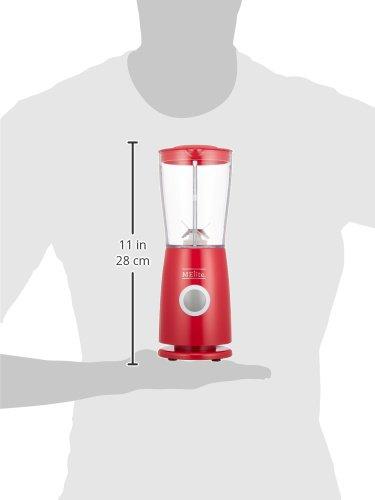 Wahei freiz Melito Compact Mixer with Mill, Red, MM-9265