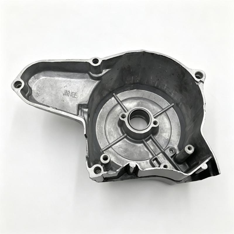 110cc Left Engine Housing Cover for Horizontal Engines, Metal Repair Part for Trail Bike and Pit Bike Service Use