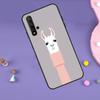 Cute Alpaca Donkey For Huawei Nova Y61 Y60 Y70 Y72 Y73 Y90 Y91 9 10 SE 7i 8i 11i 12i P30 P40 Lite P60 Pro Case