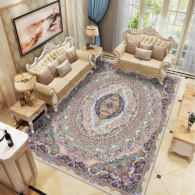 Persian Carpet Living Room Bedroom Home Sofa Tea Table Floor Mat Bedside Mat