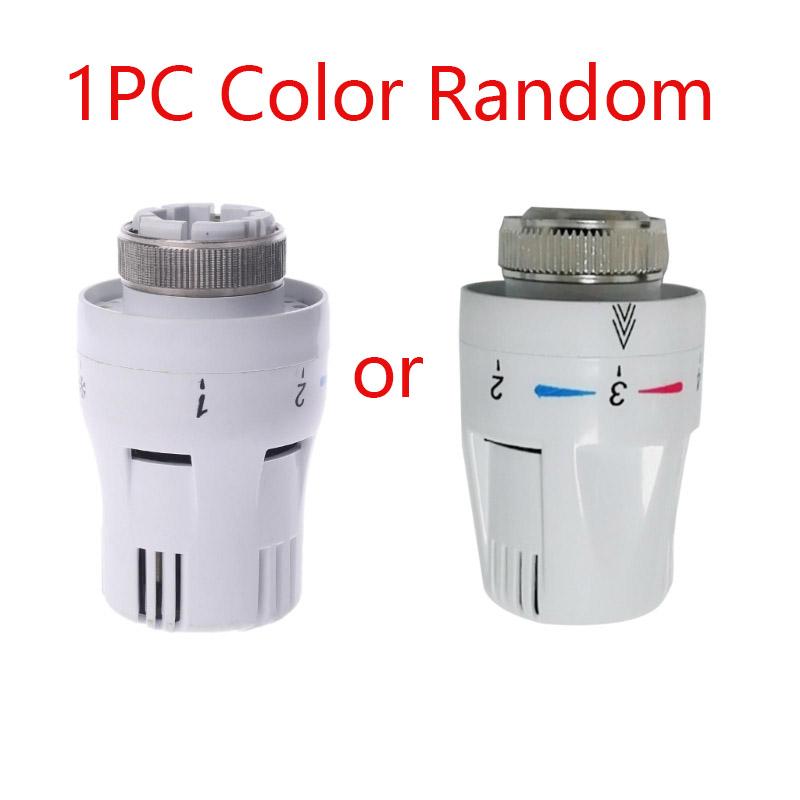

Radiator Thermostatic Control Adjustable Straight Type Liquid Heating Other белый