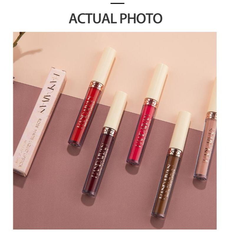 Girl Cosmetics Lip Gloss 12 Color Lip Gloss Set Non-stick Matte Lip Gloss Gift Box Rouge