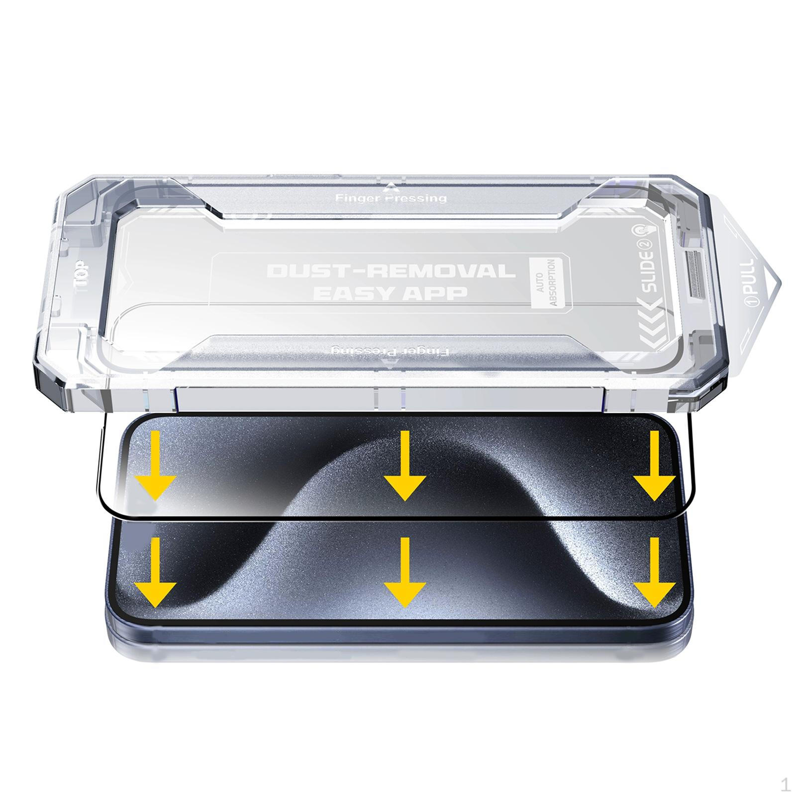 

Набір захисних плівк для екрану. Прозора рамка для вирівнювання відбитків пальців. Автоматичне видалення пилу x xs 11 pro