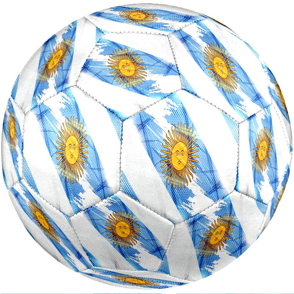 Argentina National Football Team Theme Soccer Ball Size 5 Soccer Ball Soft Touch Professional Training Football for Outdoor Sports