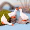 Goose Mini Miniature Fairy Garden Ornament Decor Pot Craft Accessories