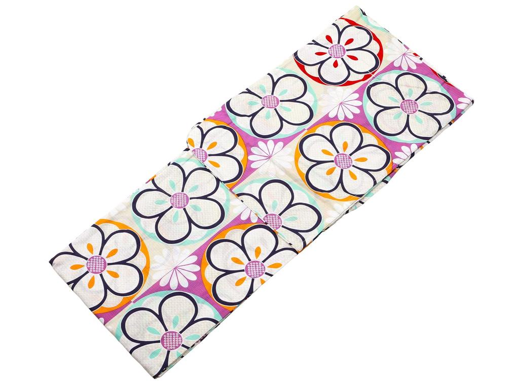Ready To Sento Shiki Beniume Weave Easy To Includes Yukata Gift Set of 2 [SAKIKU-EN] Wear! Women's Yukata, Ready-to-Wear, Wear, Obi, (49 Multicolor,