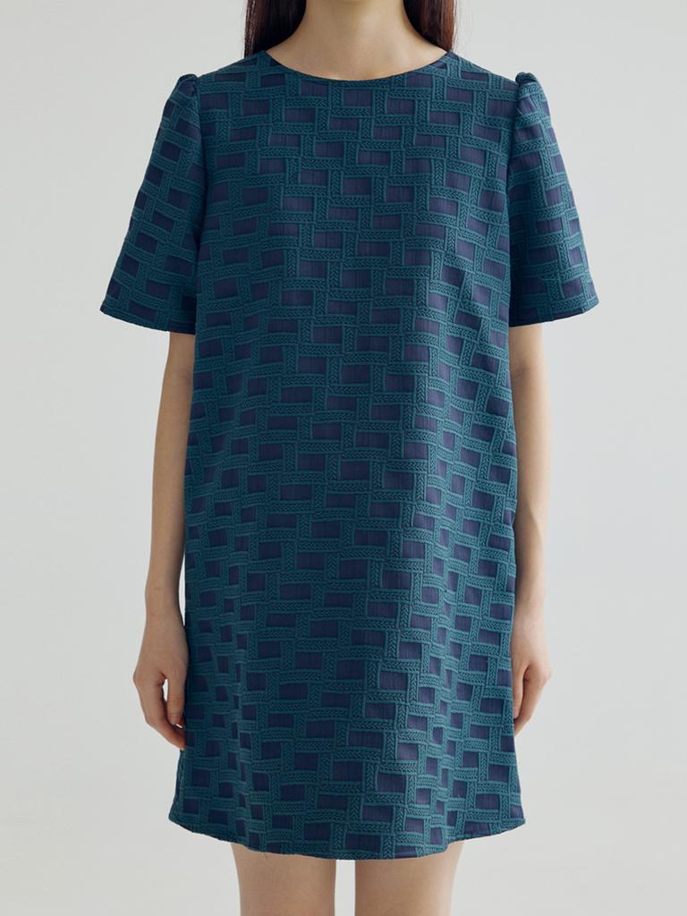 Bomnal Boutique Brick Mini Dress _ Green
