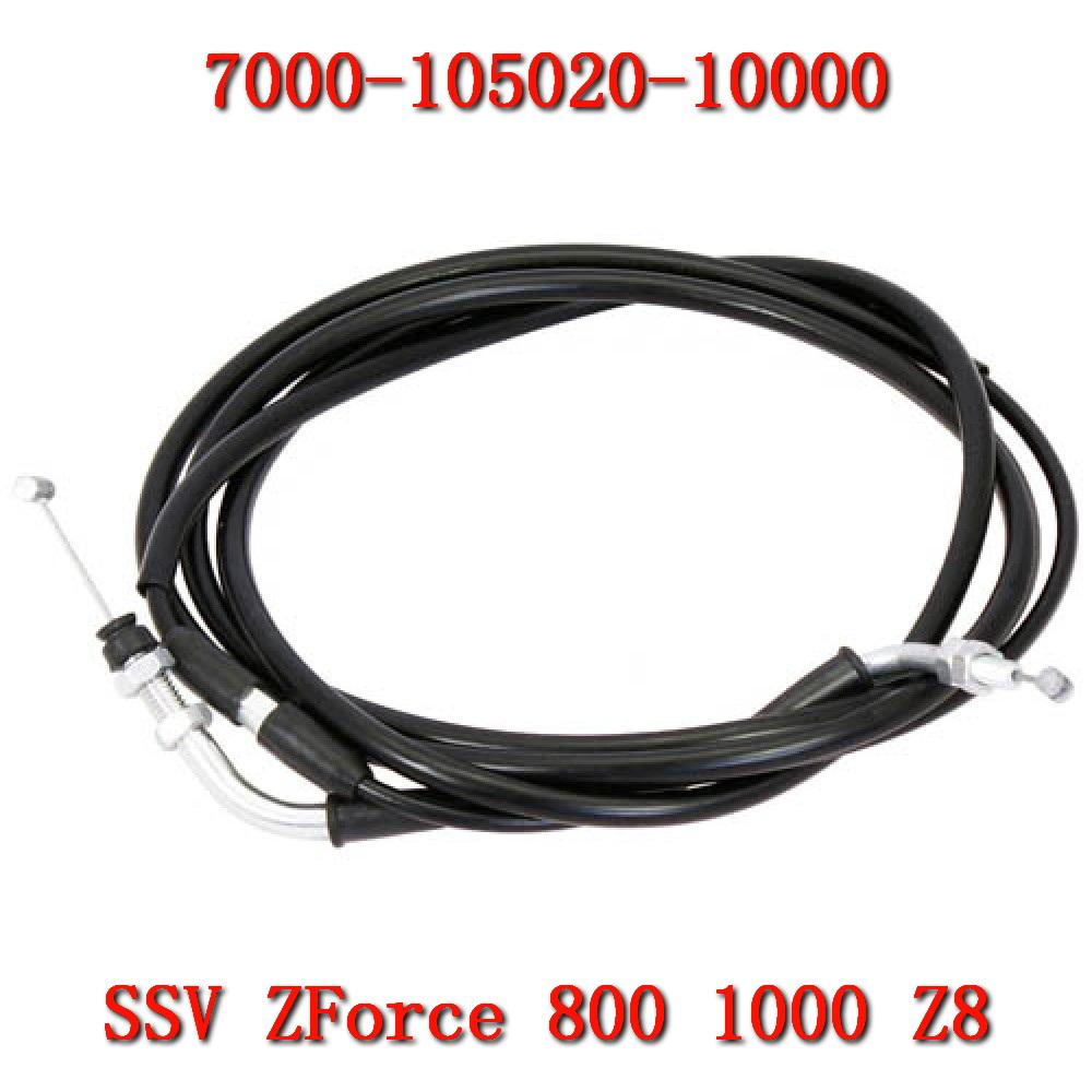 

Throttle Cable 7000-105020-10000 For CFMoto SSV ZForce 800EX Trail CF1000US-2 CF1000UTR-2 CF800UTR ZForce Z8-EX CF800US-A 7000-105020-10000