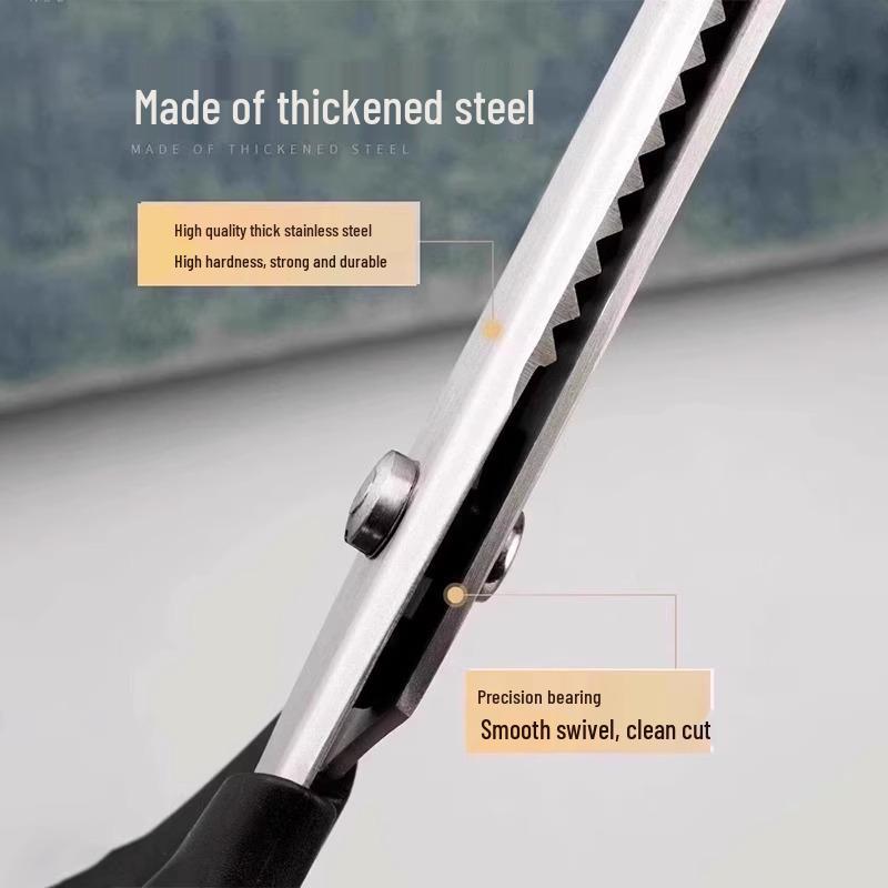 Foarfece dantelă lucrate manual în stoc: Foarfeci de croitorie cu tăietură ondulată, Foarfeci fancy de zig-zag, Dinți de câine triunghiulari, Foarfeci de birou