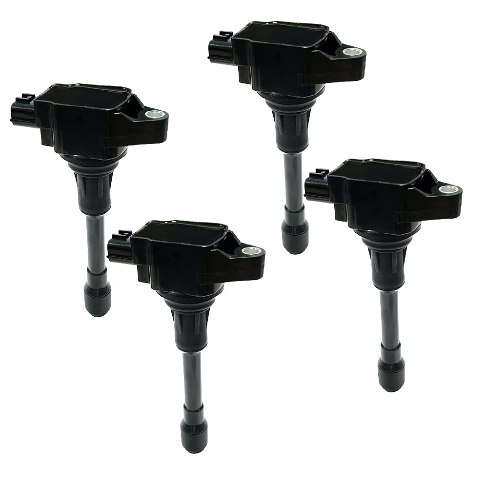 Kacrik [Set of 4] Ignition Coil Yes, Compatible Replacement for Nissan Serena C25 Series