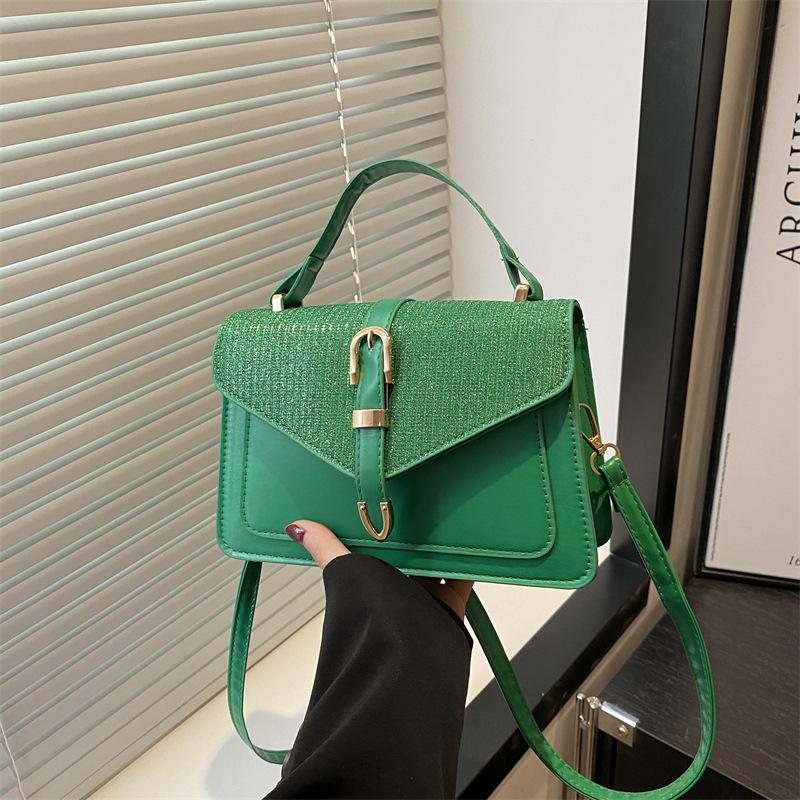 Commuter Niche Design Messenger Bag Women's Bag New Premium Handbag Simple Shoulder Bag Texture Small Square Bag