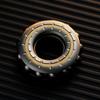 Edc Mechanical Ring Buddha Beads Fidget Spinner Metal Ratchet Decompression Push Slider Anxiety Stress Relief Fingertip Gyro Toy