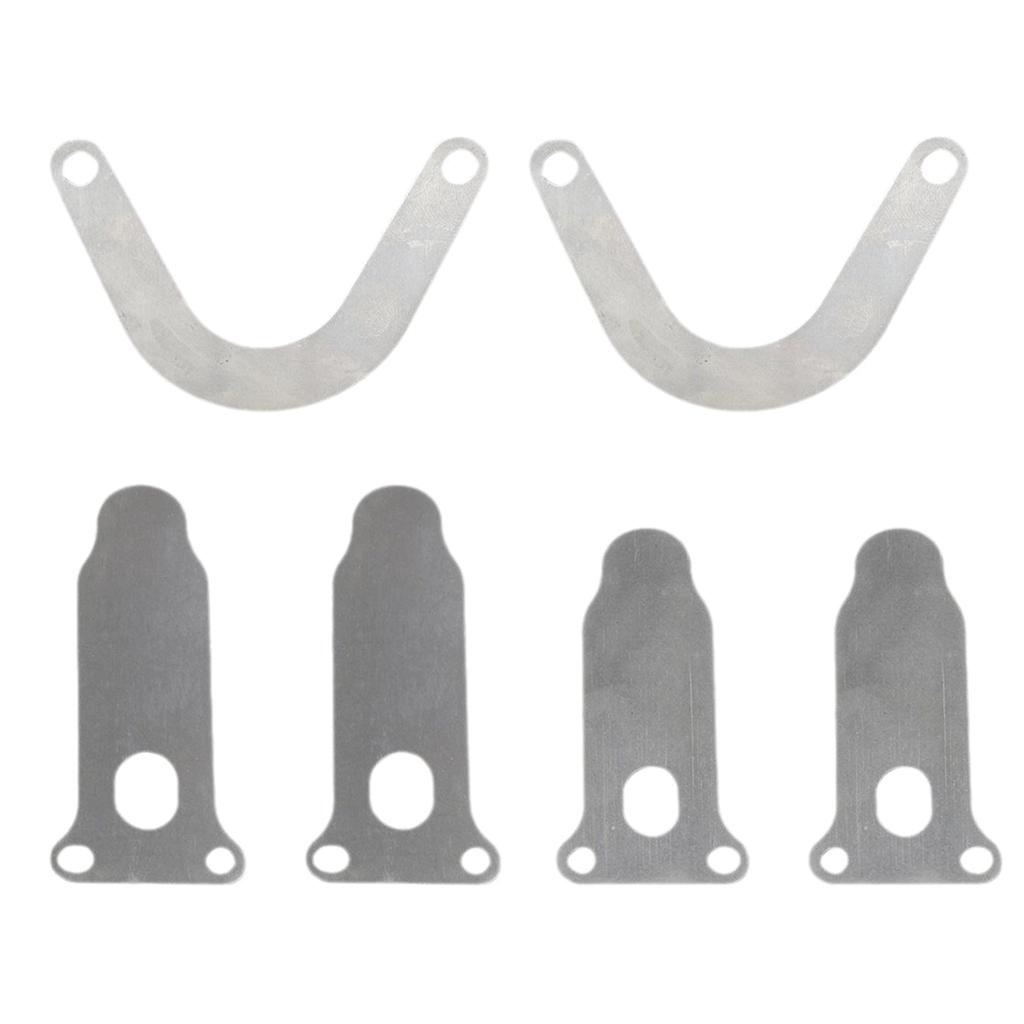 6pcs Precisions Produced Valves Plates Heavy Duty Valve Plates Workshop Compressor Accessories for Air Compressors