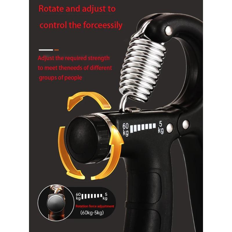Handle Hand Trainer Gym Training Grip Trainer Strength Adjustable Heavy Arm Wrist Strength Extender 5 To 60 Kg