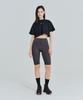 Binaaenko Knee-Length Hip-Up Leggings - Dark Gray (Xs/S/M/L)