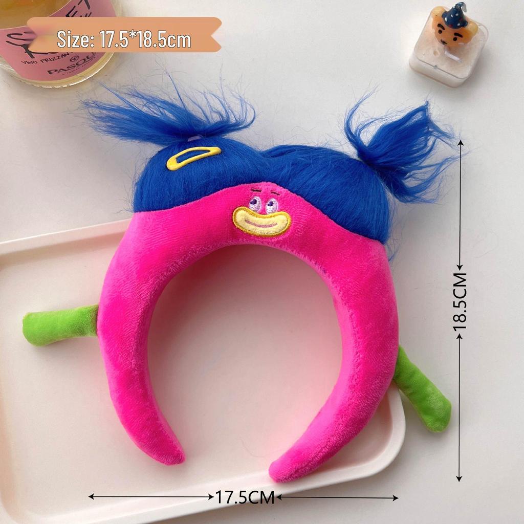 Adorable Ugly Doll Plush Hairband for Makeup and Skincare