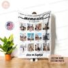 Milestone Commemorative Photo Blanket, Custom Photo Blanket with Text, Anniversary Gift, Couples Gift, Gift for Her, Ideal Mother's Day 2025