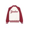 MLB SS24 New York Yankees Baseball Jacket Unisex Burgundy 3AJPV1641-50WIS