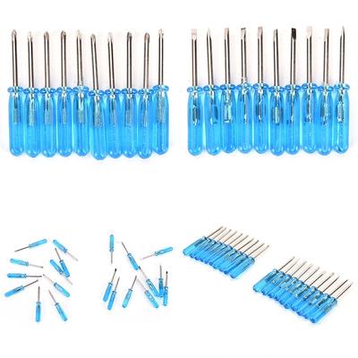 10 szt./zestaw 2mm Mini śrubokręty Przenośne narzędzie do otwierania i naprawy Płaski łeb Narzędzie rowkowe MIT
