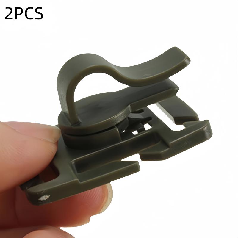 2 SZT Klips do wężyka bukłaka hydracyjnego Klips do rurki do picia Klips do mocowania Wężyk do rurki wodnej Obejmy do węży Plecaki Klamra Akcesoria do bukłaka