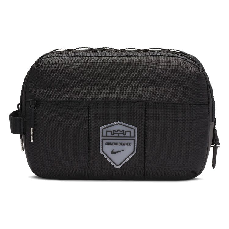 Nike Lakers LeBron Basketball Portable Training Polyester Handheld Bag Unisex Bags Black BA6122-010 Black