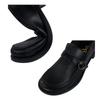 [Belle & Sofa - Sanfte Schuhwerkstatt] Loafer mit Riemen - Damen-Loafer, Bequem zum Gehen, Riemendesign, Geeignet für Studenten und Erwachsene, Entspannt