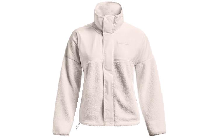 Under Armour Mission Jackets Women s Agate White Turtleneck Moderate Other 1366051-112 M