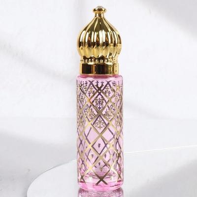8ml Essential Oil Roller Bottles Glass Refillable Portable Roll On Bottles for Aromatherapy Perfume Liquid Storage with Leak Proof Caps