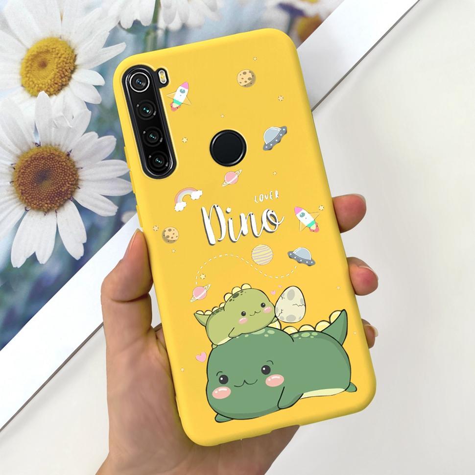 For Xiaomi Redmi Note 8T Case Candy Painted Cover For Xiaomi Redmi Note8T M1908C3XG Silicone Soft TPU Fundas Case Bumper 6.3"