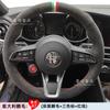 LUBTW1 Hand-Stitched genuine leather suede car Steering Wheel Cover For Alfa Romeo Stelvio Giulia 2020-2022 car Interior accessories