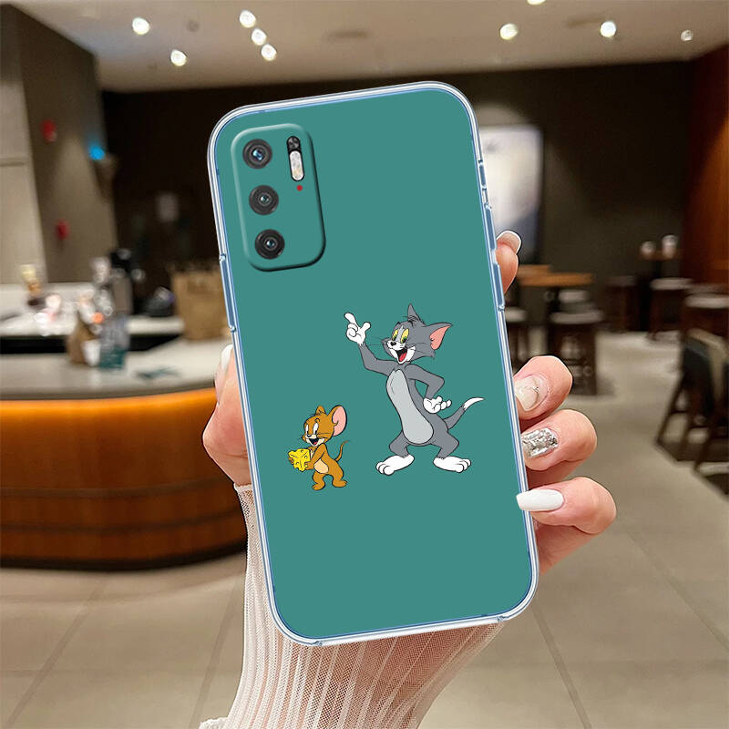 Tom and Jerry Cartoon Phone Case for Motorola G14 G15 G24 G30 G31 G32 G34 G41 G42 G51 G52 G50 G60S G60 G62 G72 G71 G73 G84 G85 G200 E32