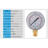 Barometer Water Pressure Gauge High Precision Air Conditioner Radial Axial Oil Vacuum Negative