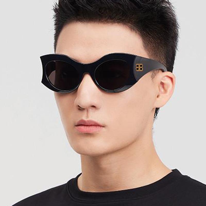 Big Box Letter Sunglasses New Sunglasses Sun Hip-hop Retro Sunglasses Ladies Sunglasses Men's Sunglasses
